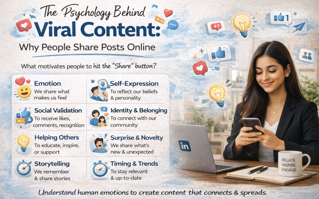 The Psychology Behind Viral Content: Why People Share Posts Online